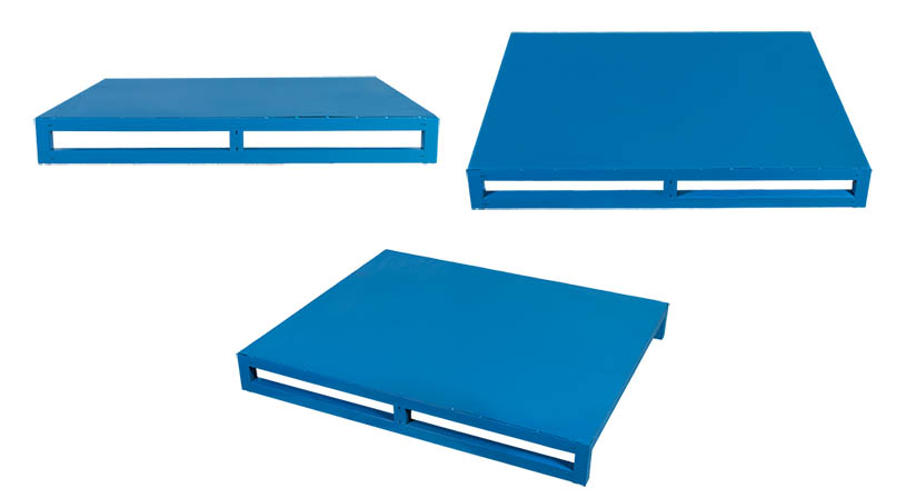 blue steel pallets support image
